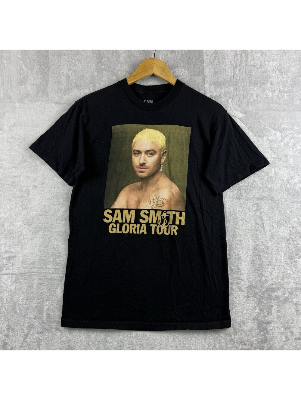 Sam Smith Gloria Tour Graphic Band T Shirt Black Concert Adlut M Pop Music Band